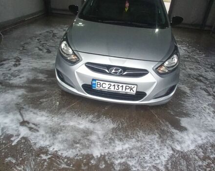 Серый Хендай Акцент, объемом двигателя 1.4 л и пробегом 192 тыс. км за 5800 $, фото 1 на Automoto.ua