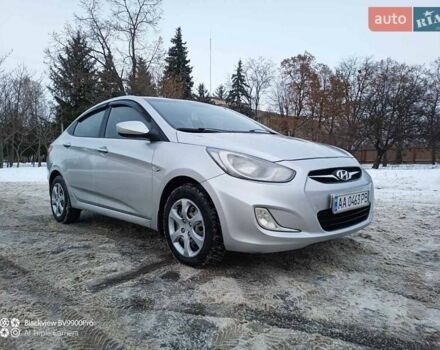 Серый Хендай Акцент, объемом двигателя 1.4 л и пробегом 182 тыс. км за 5700 $, фото 1 на Automoto.ua