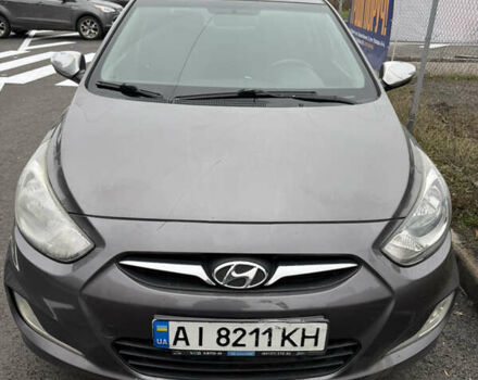 Серый Хендай Акцент, объемом двигателя 1.4 л и пробегом 182 тыс. км за 6100 $, фото 1 на Automoto.ua