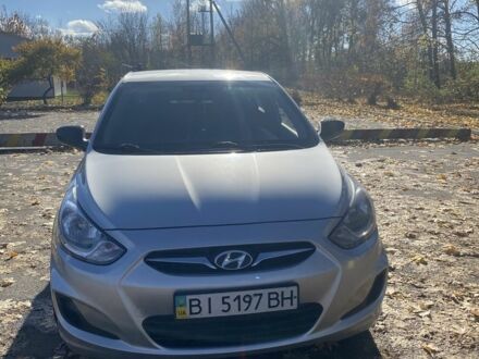 Серый Хендай Акцент, объемом двигателя 1.4 л и пробегом 171 тыс. км за 6499 $, фото 1 на Automoto.ua