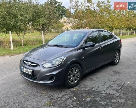 Сірий Хендай Акцент, об'ємом двигуна 1.4 л та пробігом 211 тис. км за 5950 $, фото 1 на Automoto.ua