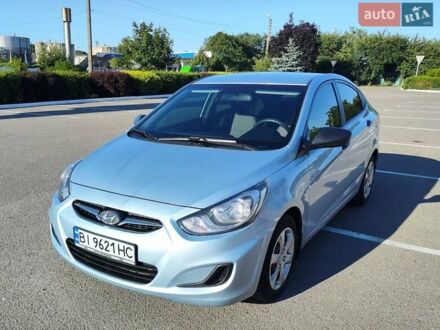 Серый Хендай Акцент, объемом двигателя 1.4 л и пробегом 173 тыс. км за 7000 $, фото 1 на Automoto.ua