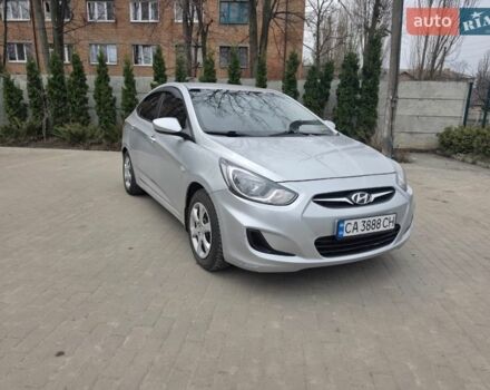 Серый Хендай Акцент, объемом двигателя 1.4 л и пробегом 236 тыс. км за 7400 $, фото 1 на Automoto.ua