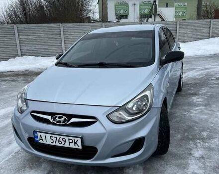 Серый Хендай Акцент, объемом двигателя 1.4 л и пробегом 219 тыс. км за 6400 $, фото 1 на Automoto.ua