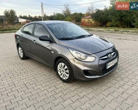 Сірий Хендай Акцент, об'ємом двигуна 1.4 л та пробігом 200 тис. км за 5700 $, фото 1 на Automoto.ua
