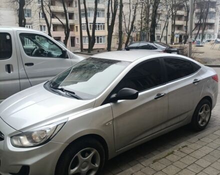 Сірий Хендай Акцент, об'ємом двигуна 1.4 л та пробігом 260 тис. км за 6999 $, фото 1 на Automoto.ua