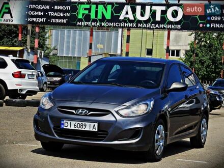 Сірий Хендай Акцент, об'ємом двигуна 1.4 л та пробігом 157 тис. км за 8600 $, фото 1 на Automoto.ua