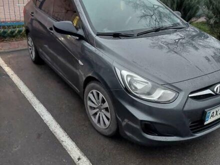 Сірий Хендай Акцент, об'ємом двигуна 1.4 л та пробігом 165 тис. км за 6500 $, фото 1 на Automoto.ua
