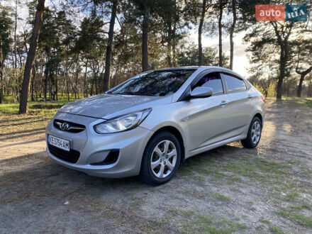 Хендай Акцент 2011 в Днепре (Днепропетровске) на Automoto.ua Серый Хендай Акцент, объемом двигателя 1.4 л и пробегом 225 тыс. км за 5400 $, фото 1 на Automoto.ua