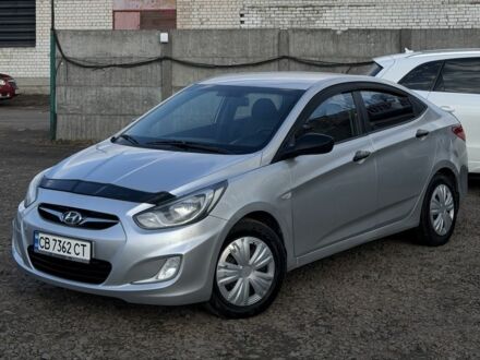 Сірий Хендай Акцент, об'ємом двигуна 1.4 л та пробігом 176 тис. км за 6750 $, фото 1 на Automoto.ua