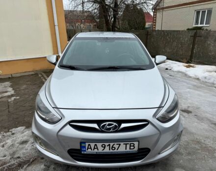 Серый Хендай Акцент, объемом двигателя 1.4 л и пробегом 148 тыс. км за 6500 $, фото 1 на Automoto.ua