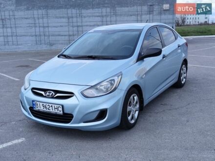 Сірий Хендай Акцент, об'ємом двигуна 1.4 л та пробігом 173 тис. км за 6900 $, фото 1 на Automoto.ua