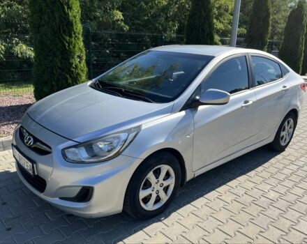 Сірий Хендай Акцент, об'ємом двигуна 1.4 л та пробігом 205 тис. км за 6300 $, фото 1 на Automoto.ua