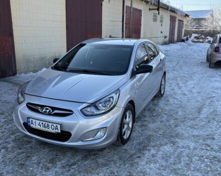 Серый Хендай Акцент, объемом двигателя 1.4 л и пробегом 166 тыс. км за 7000 $, фото 1 на Automoto.ua