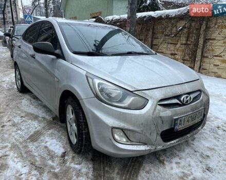 Серый Хендай Акцент, объемом двигателя 1.4 л и пробегом 166 тыс. км за 7300 $, фото 1 на Automoto.ua