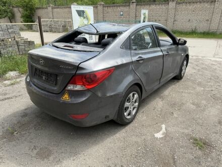 Хендай Акцент 2012 у Запоріжжя на Automoto.ua Сірий Хендай Акцент, об'ємом двигуна 1.4 л та пробігом 139 тис. км за 3000 $, фото 1 на Automoto.ua