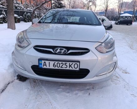 Серый Хендай Акцент, объемом двигателя 1.6 л и пробегом 124 тыс. км за 6900 $, фото 1 на Automoto.ua