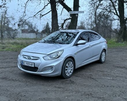 Сірий Хендай Акцент, об'ємом двигуна 1.6 л та пробігом 500 тис. км за 3099 $, фото 1 на Automoto.ua