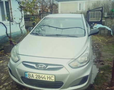 Серый Хендай Акцент, объемом двигателя 1.4 л и пробегом 173 тыс. км за 6500 $, фото 1 на Automoto.ua