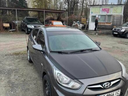 Серый Хендай Акцент, объемом двигателя 1.4 л и пробегом 108 тыс. км за 5700 $, фото 1 на Automoto.ua