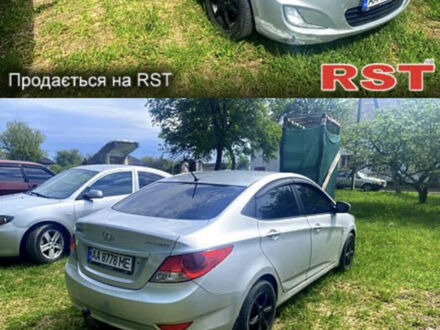 Сірий Хендай Акцент, об'ємом двигуна 1.59 л та пробігом 160 тис. км за 7300 $, фото 1 на Automoto.ua