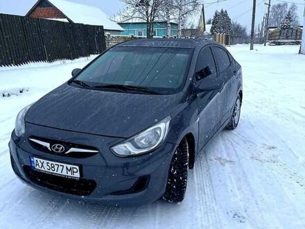 Сірий Хендай Акцент, об'ємом двигуна 1.4 л та пробігом 205 тис. км за 5850 $, фото 1 на Automoto.ua