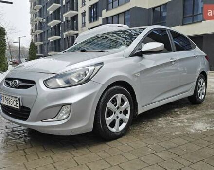 Сірий Хендай Акцент, об'ємом двигуна 1.4 л та пробігом 170 тис. км за 6300 $, фото 1 на Automoto.ua