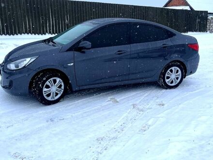 Сірий Хендай Акцент, об'ємом двигуна 1.4 л та пробігом 205 тис. км за 5850 $, фото 1 на Automoto.ua