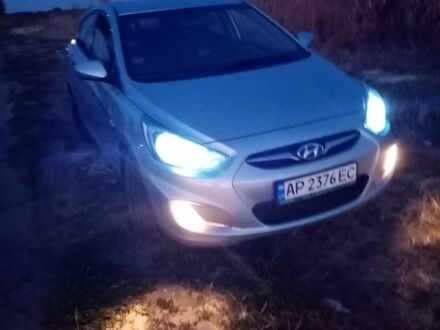 Сірий Хендай Акцент, об'ємом двигуна 1.4 л та пробігом 163 тис. км за 7200 $, фото 1 на Automoto.ua
