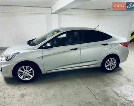 Сірий Хендай Акцент, об'ємом двигуна 1.4 л та пробігом 91 тис. км за 7700 $, фото 1 на Automoto.ua