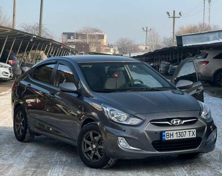 Сірий Хендай Акцент, об'ємом двигуна 1.4 л та пробігом 159 тис. км за 8000 $, фото 1 на Automoto.ua