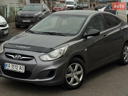 Серый Хендай Акцент, объемом двигателя 1.4 л и пробегом 191 тыс. км за 5450 $, фото 1 на Automoto.ua