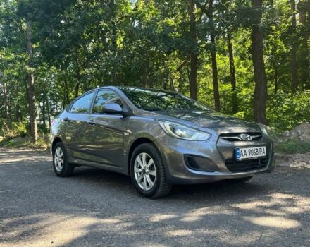 Сірий Хендай Акцент, об'ємом двигуна 1.4 л та пробігом 120 тис. км за 6700 $, фото 1 на Automoto.ua
