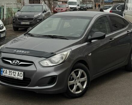 Серый Хендай Акцент, объемом двигателя 1.4 л и пробегом 191 тыс. км за 5450 $, фото 1 на Automoto.ua