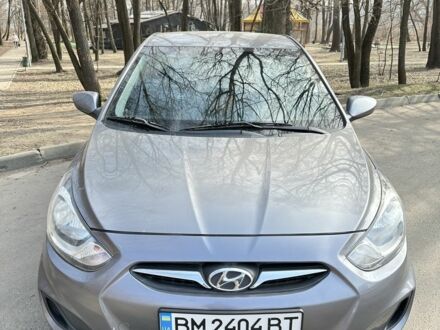 Серый Хендай Акцент, объемом двигателя 1.6 л и пробегом 99 тыс. км за 7600 $, фото 1 на Automoto.ua