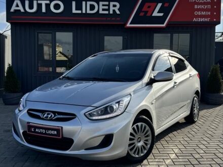 Серый Хендай Акцент, объемом двигателя 1.4 л и пробегом 156 тыс. км за 7400 $, фото 1 на Automoto.ua