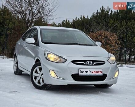 Серый Хендай Акцент, объемом двигателя 1.4 л и пробегом 122 тыс. км за 7399 $, фото 1 на Automoto.ua