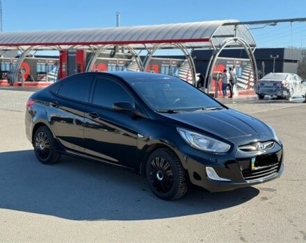 Серый Хендай Акцент, объемом двигателя 1.4 л и пробегом 269 тыс. км за 6450 $, фото 1 на Automoto.ua