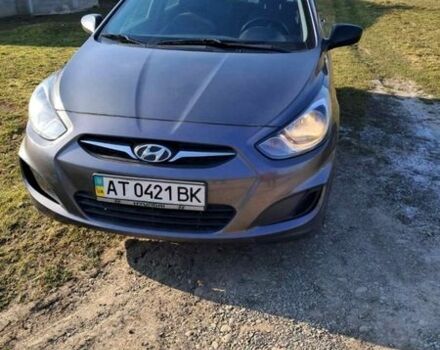 Серый Хендай Акцент, объемом двигателя 1.4 л и пробегом 90 тыс. км за 8200 $, фото 1 на Automoto.ua