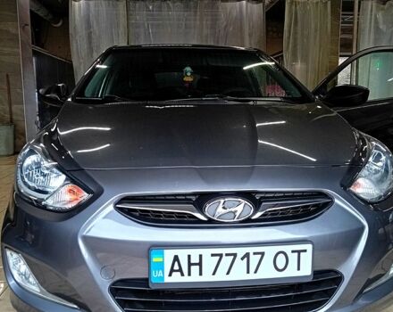 Серый Хендай Акцент, объемом двигателя 1.4 л и пробегом 90 тыс. км за 7300 $, фото 1 на Automoto.ua