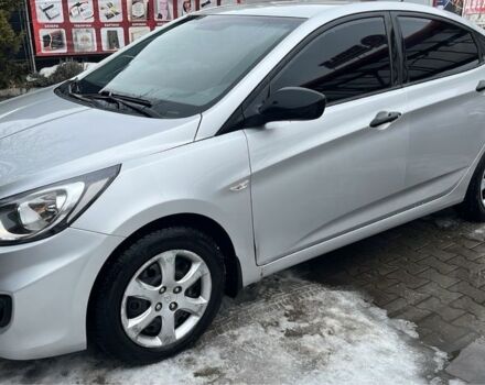 Серый Хендай Акцент, объемом двигателя 1.4 л и пробегом 170 тыс. км за 6800 $, фото 1 на Automoto.ua