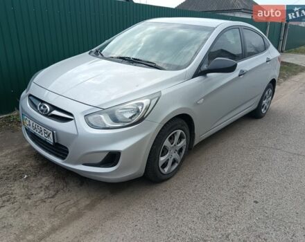 Серый Хендай Акцент, объемом двигателя 1.4 л и пробегом 132 тыс. км за 6550 $, фото 1 на Automoto.ua