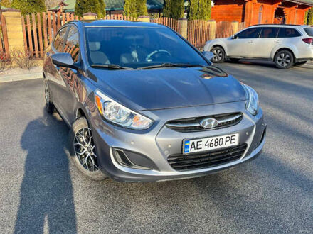 Хендай Акцент 2015 в Днепре (Днепропетровске) на Automoto.ua Серый Хендай Акцент, объемом двигателя 1.6 л и пробегом 121 тыс. км за 10500 $, фото 1 на Automoto.ua