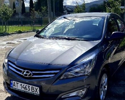Сірий Хендай Акцент, об'ємом двигуна 1.4 л та пробігом 38 тис. км за 12500 $, фото 1 на Automoto.ua