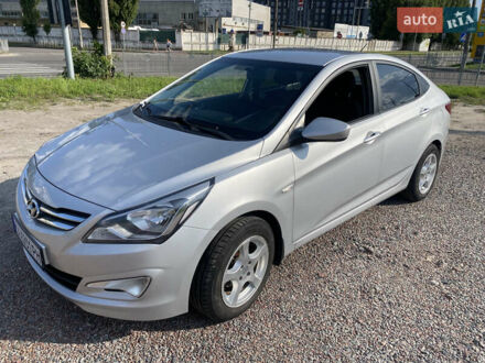 Сірий Хендай Акцент, об'ємом двигуна 1.4 л та пробігом 159 тис. км за 7500 $, фото 1 на Automoto.ua