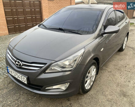 Сірий Хендай Акцент, об'ємом двигуна 1.4 л та пробігом 82 тис. км за 11000 $, фото 1 на Automoto.ua