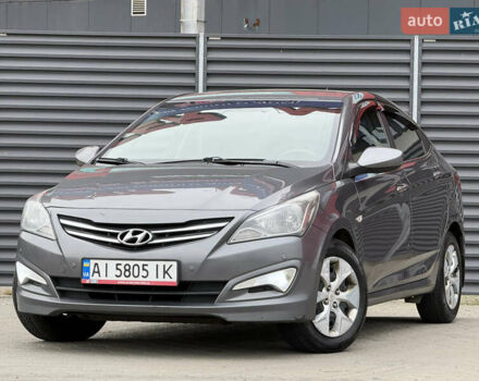 Сірий Хендай Акцент, об'ємом двигуна 1.4 л та пробігом 140 тис. км за 8200 $, фото 1 на Automoto.ua