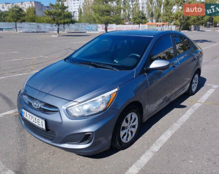 Серый Хендай Акцент, объемом двигателя 1.59 л и пробегом 159 тыс. км за 7400 $, фото 1 на Automoto.ua