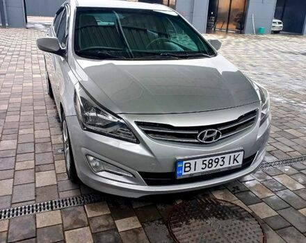 Серый Хендай Акцент, объемом двигателя 1.4 л и пробегом 135 тыс. км за 11200 $, фото 1 на Automoto.ua