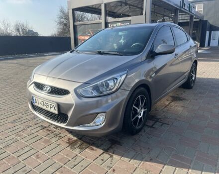 Сірий Хендай Акцент, об'ємом двигуна 1.4 л та пробігом 212 тис. км за 8000 $, фото 1 на Automoto.ua